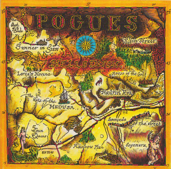 

CD POGUES - Hell s Ditch 4228469992 Island Records 1990 US Rock Used
