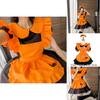 Enchanting Lolita Pumpkin Maid Costume Dress For Cosplay And Role Play