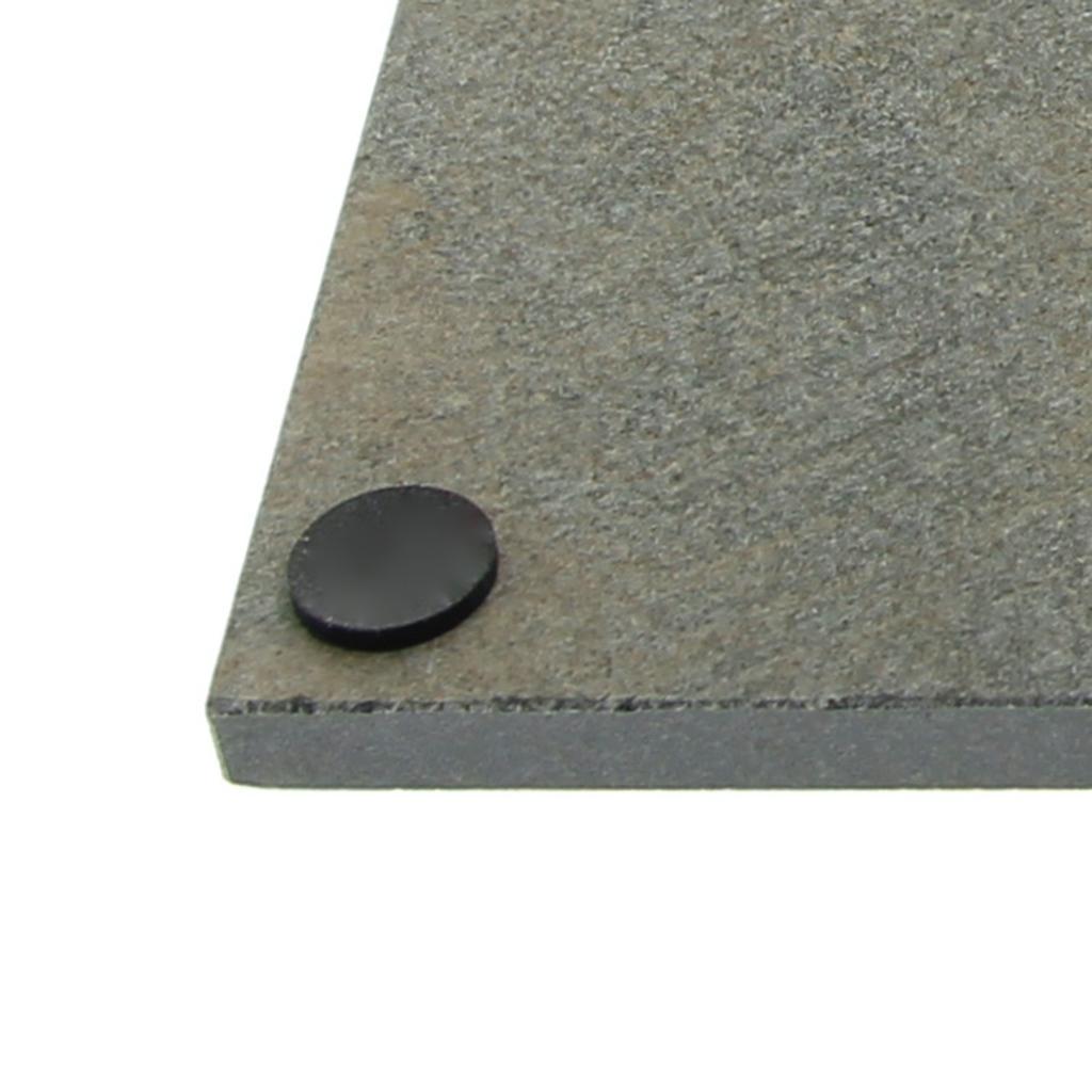 STONE MARBLE SERVING BOARD 30x40cm SOLID BLACK