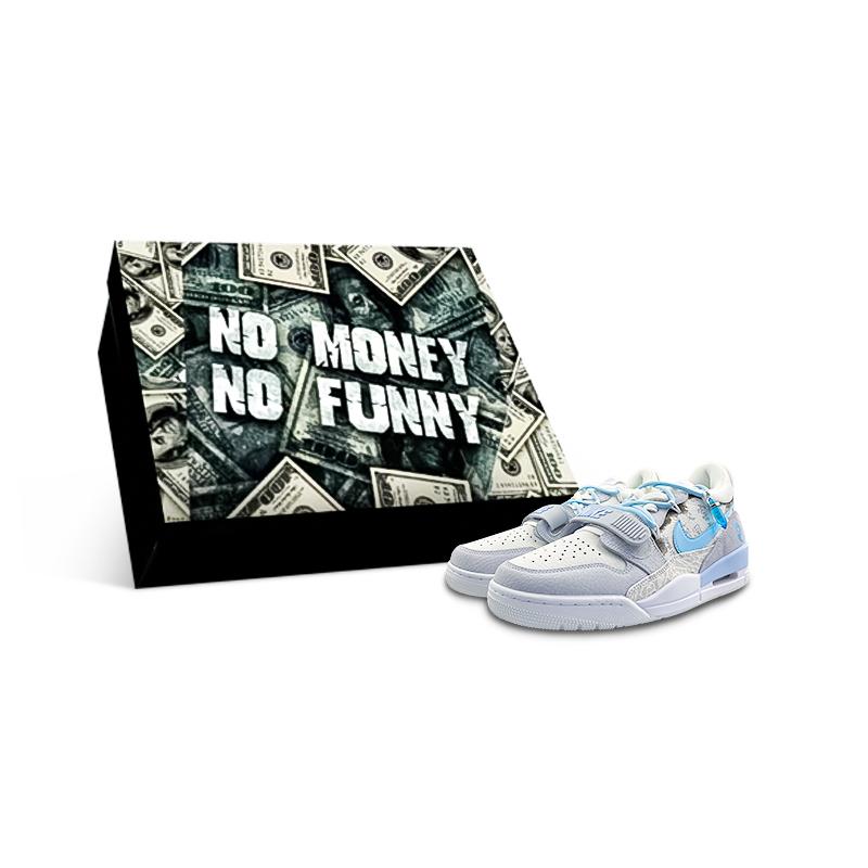 

Jordan Legacy 312 Low top Vintage Basketball Shoes Men s Blue White HQ1190-101(Team652-312BOX) 46