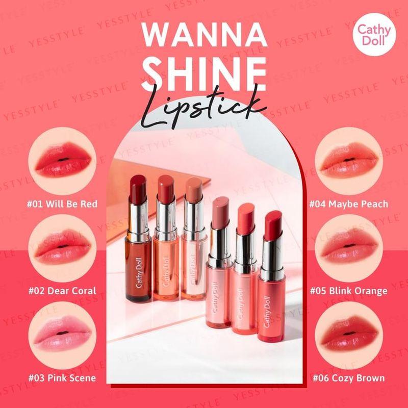 Cathy Doll - Wanna Shine Lippenstift