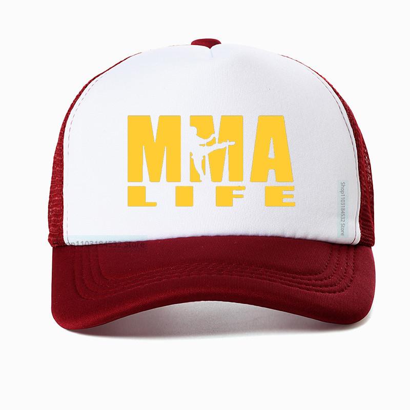 Muhammad Ali Boxing Mma Fighter Cotton Baseball Cap Men Trucker Caps Adjustable Mesh Breathable Snapback Hat
