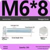 8.8 Grade Galvanized Hex Head Bolt, High-Strength M4-M30