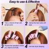 BEPAN 5Pcs Volumizing Hair Root Clips Instant Volume Clip Upgrade Natural Fluffy Volumizer Clips Heatless Curly Hair Volumizer Tool