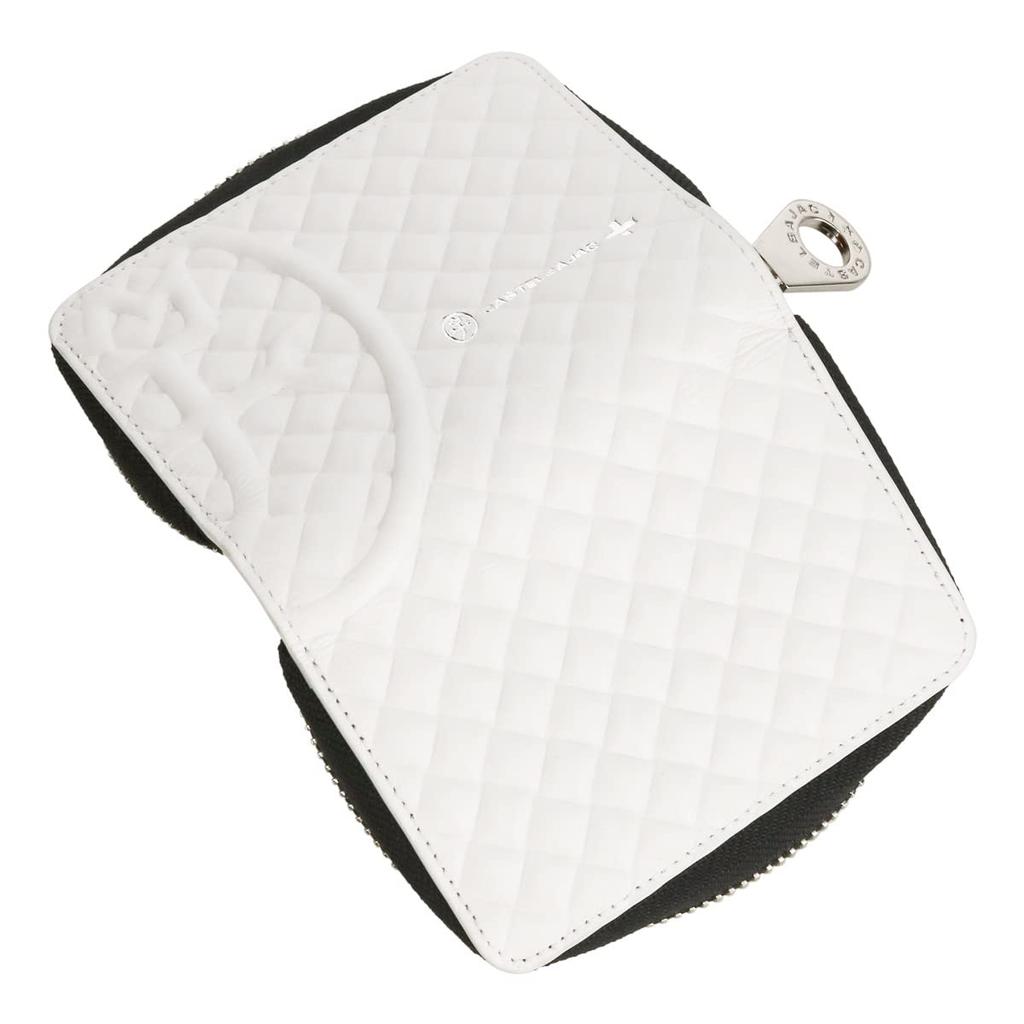 Key Case 3 Rows Genuine Leather 047621 Garbo Key Chain Leather Cowhide Black [Castelbajac] Men's [01]