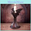 Unique Gothic Bat Candle Stand Made Of Durable Resin Ideal For Halloween Home Decor