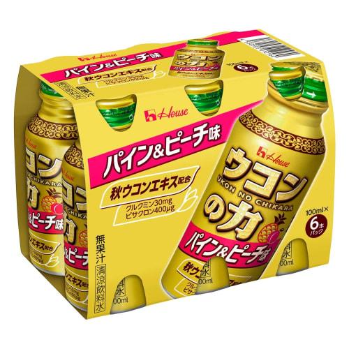 

Turmeric Power Pine & Peach Flavor 100ml x 6 bottles