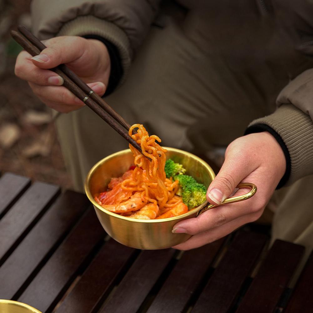 Outdoor 304 Stainless Steel 380ml Sierra Bowl Picnic Tableware Portable Barbecue Hiking Camping Cup