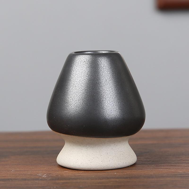 Ceramic Matcha Whisk Holder Chasen Stand Bowl Matcha Brush Tea Accessories Japanese Teaware Accessories CJTZ001