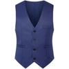 Ανδρικό Γιλέκο Κοστουμιού Casual Slim Fit Κορεατικού Στυλ Μεγάλο Μέγεθος