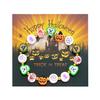 Halloween Pumpkin Ghost Skull Charm Bracelet for Women Colorful Polymer Clay Resin Beads Bracelets Girls Party Jewelry Accessory