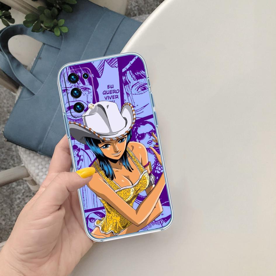 FM41 One Piece Nico Robin Case for Motorola E13 E15 E20 E22 E22I E22S E30 E32 E40 E7 E7I G Plus Power Play Stylus G22 G14