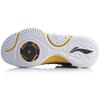 Li Ning Storm 1 Fashion Abrasion Resistant Breathable Mid Top Basketball Shoes Men's Black Yellow ABAP073-4