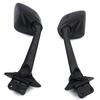 Universal Motorcycle Rearview Mirror Yamaha TMAX530 2017-2021 TMAX560 2021 Side Black Snake Skin Style