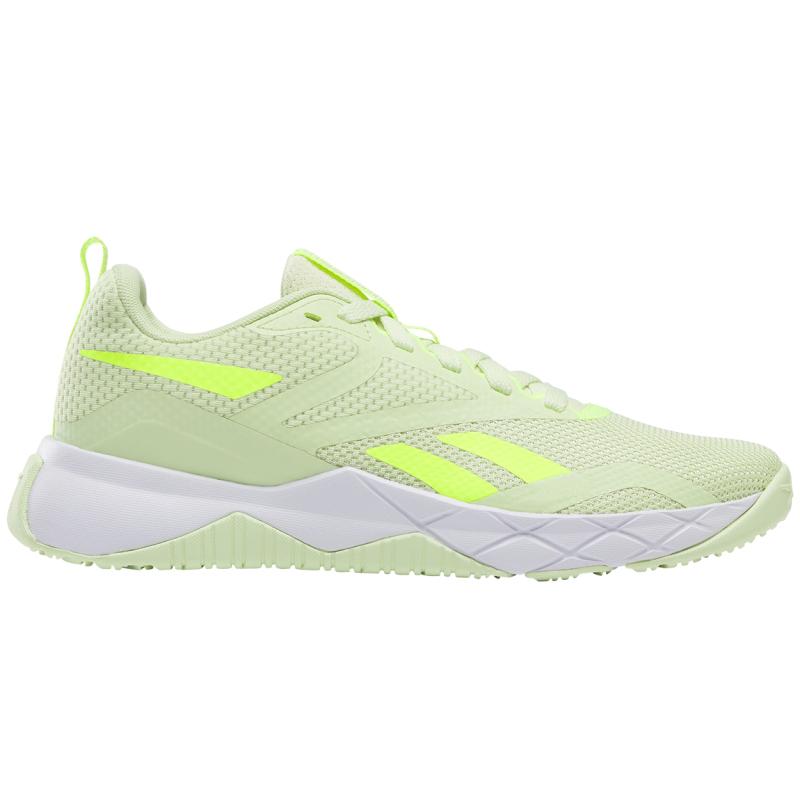 Reebok NFX Low Top Training Shoes Women's Neon Green Sneakers 100201558