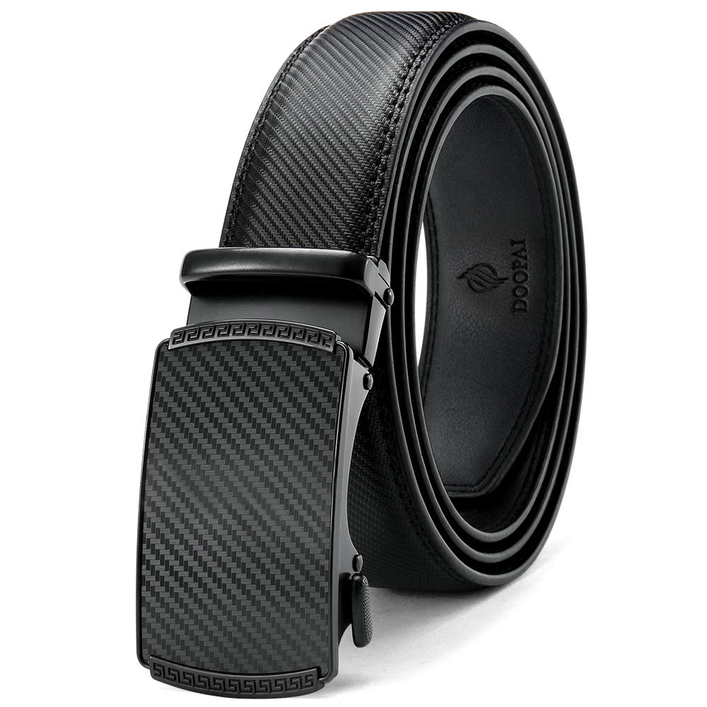 Doopai No Click Large Infinitely Gift Box Length Men's Business/Work Belt, Holes, Casual, Comfort, Size, Adjustable, Included, 95cm-165cm