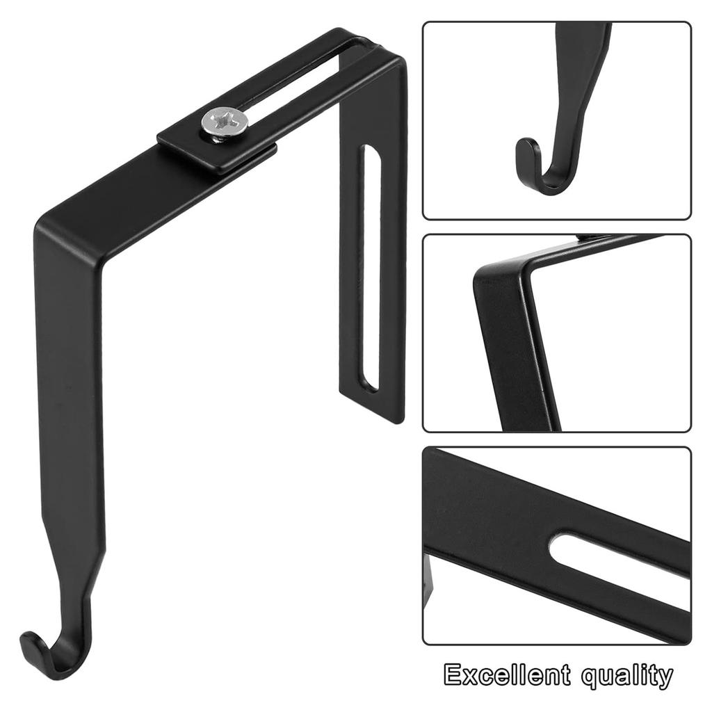 Verstellbarer Metallhaken Kein Bohren Erforderlich Mehrzweck-Aufhängelösung für Home-Office-Aufbewahrung 5er-Pack Langlebiges Design Einfache Installation