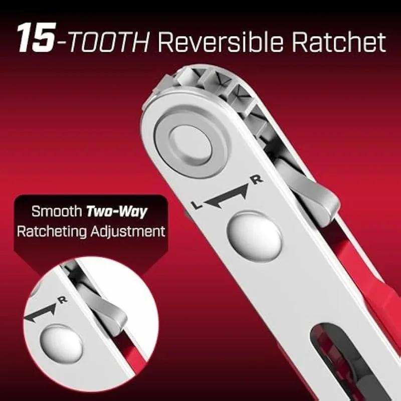 Mini Chiave a Cricchetto Cacciavite, Dimensione 1/4 di Pollice, Magnetica, Cacciavite ad Angolo Retto di 90 Gradi.