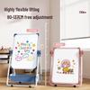 Portable Children's Magnetic Easel with Blackboard & Whiteboard for Graffiti