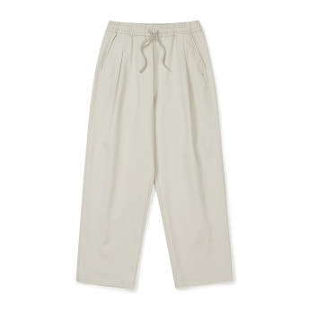[Snowpeak] Cland Women s One-tuck Wide Pants Light Beige (S23FWDPT13) Light Beige-65