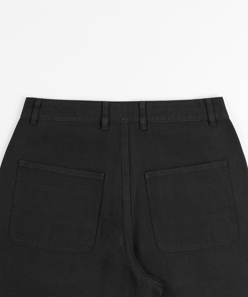 TOFFEE Classic Oxford Work Pants (Black)
