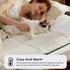 Kjæledyrsikkerhetspute Koselig selvvarmende kattesengpute for innendørs utendørs matte med sklisikker bunn termisk for innendørs