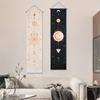 With Tassel Bohemian Tapestries Hanging Wall Rugs Dorm Decor Blanket Moon Phase Tapestry  Home