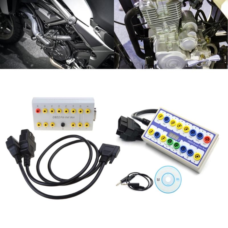 Automotive OBD2 Protocol Detector Breakouts Box Tester for OBD CAN Diagnosis Too