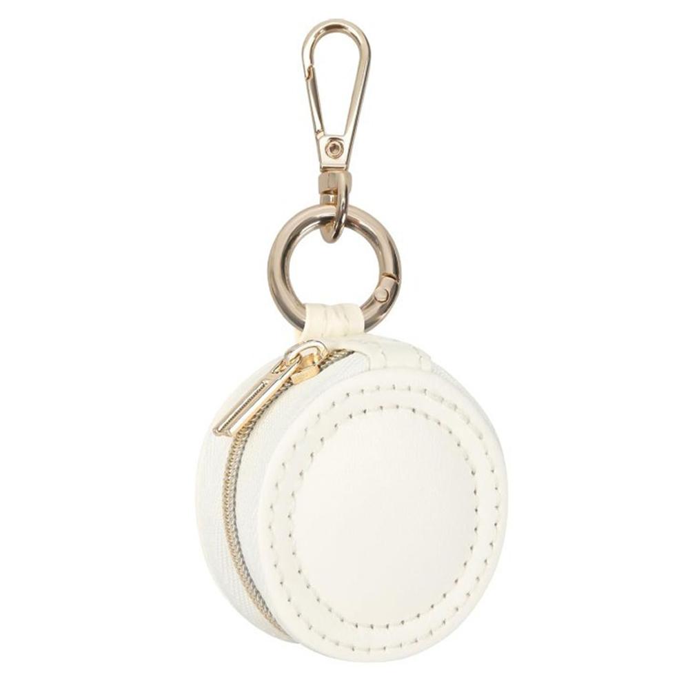 Portable Ring Keychain Holder for Gym and Travel, Cute Jewelry Holder for Sports Bag, Compact Ring Earring Necklace Storage Case