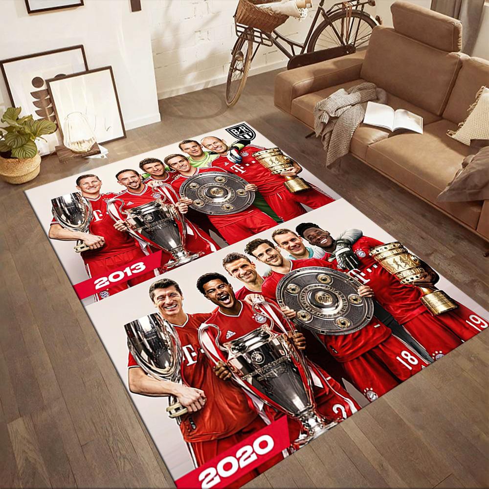 Bayern Munich Carpet Suitable for Balcony Decorate room Outdoor Study room Anti-slip Rug Anime Office Decor Birthday/Christmas Gift