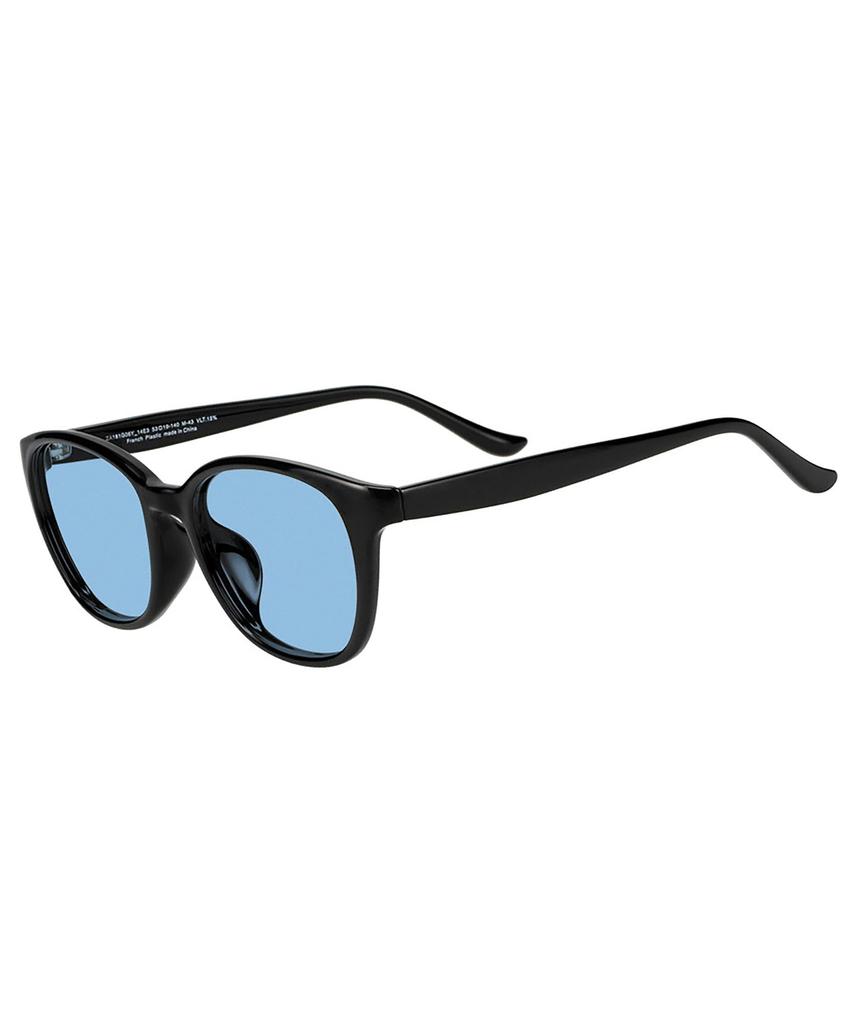 Óculos de Sol Zoff Suncut com Proteção UV, Armação TR Colorida, Óculos Unissex/Lentes 100% Estilo Wellington, Leves, Material, Estilosos, Proteção, (Preto,