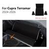 Top Suede For Cupra Terramar 2024 2025 2026 LHD RHD Car Front Rear Doors Map Pocket/Co-Pilot Toolbox Sticker Interior Trim