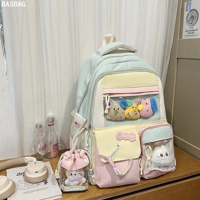 Junior High School Student Good-looking Primary School Student Cute Backpack Cartoon Backpack High School Student Large Capacity Lightweight Backpack
