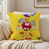 brand playful MMs Cushion Cover Pillowcase Antidustmite living Room Sofa Decor Cushion Room