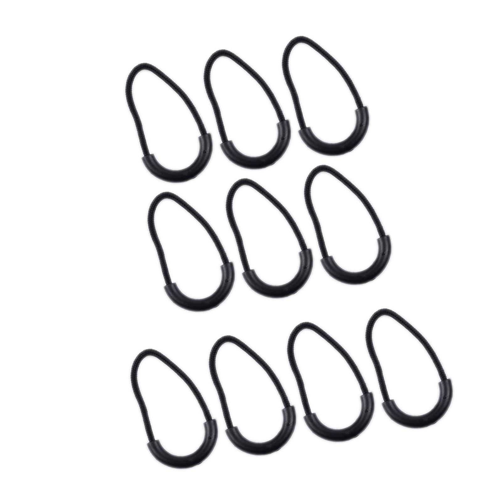 

10pack Replacement Zipper Tab Tags Cord Zipper Pull Tabs Zipper Pull Puller for Outdoor Activity 4