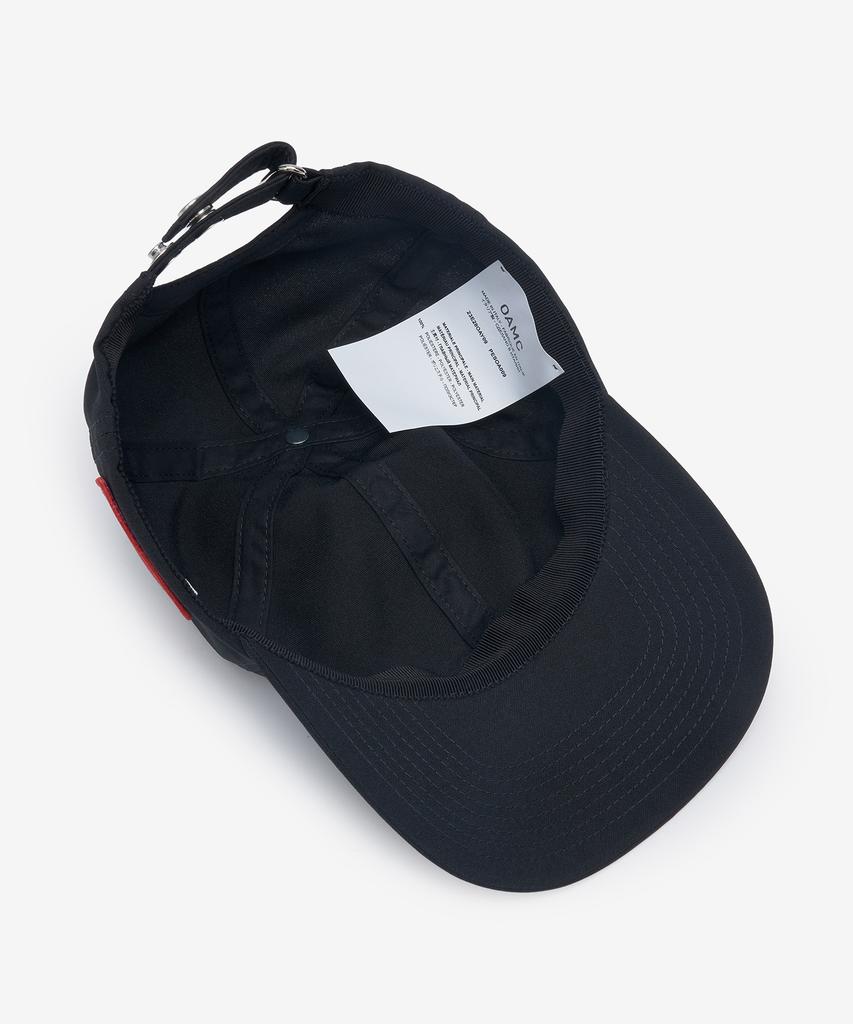 OAMC Screw Ball Cap - Black / 23E28Oay09Pesoa009001
