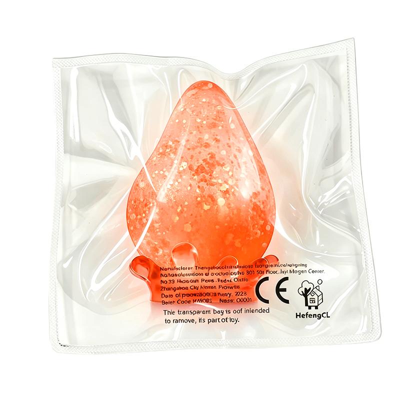Waterdruppel Glitter Vloeibaar Squishy Fidget Speeltje Zacht Knijpbaar Stressverlichter Sensorisch Speeltje Kinder Verjaardagsfeestje Bedankjes Cadeau