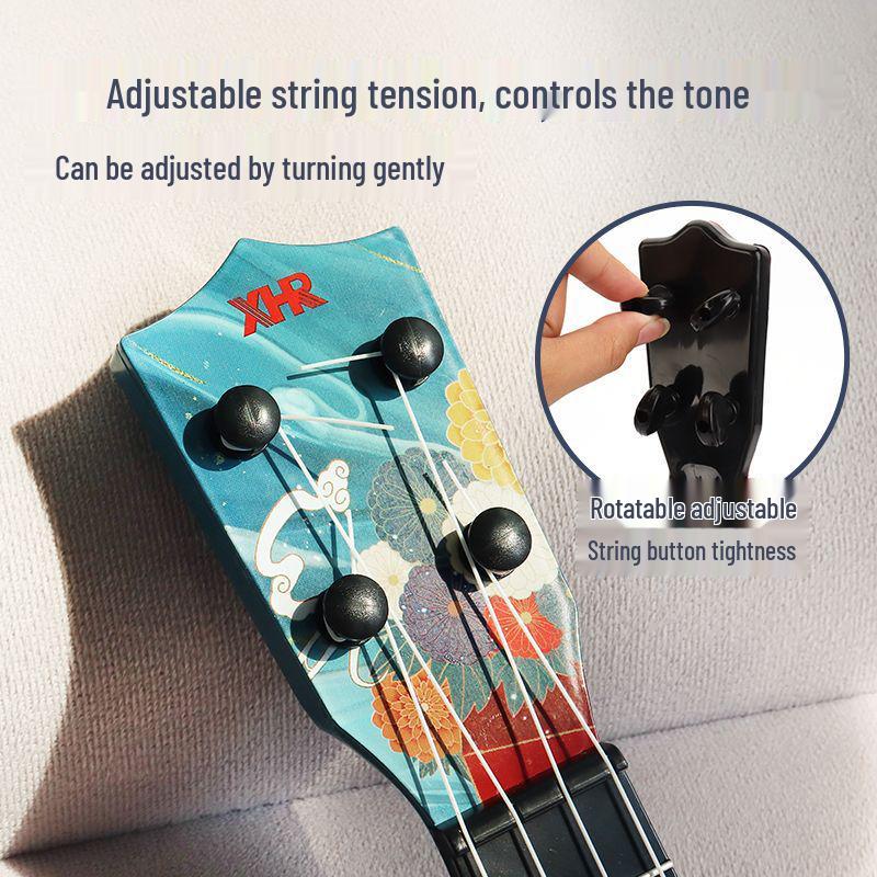 Jucărie Ukulele pentru începători pentru copii cu tutorial