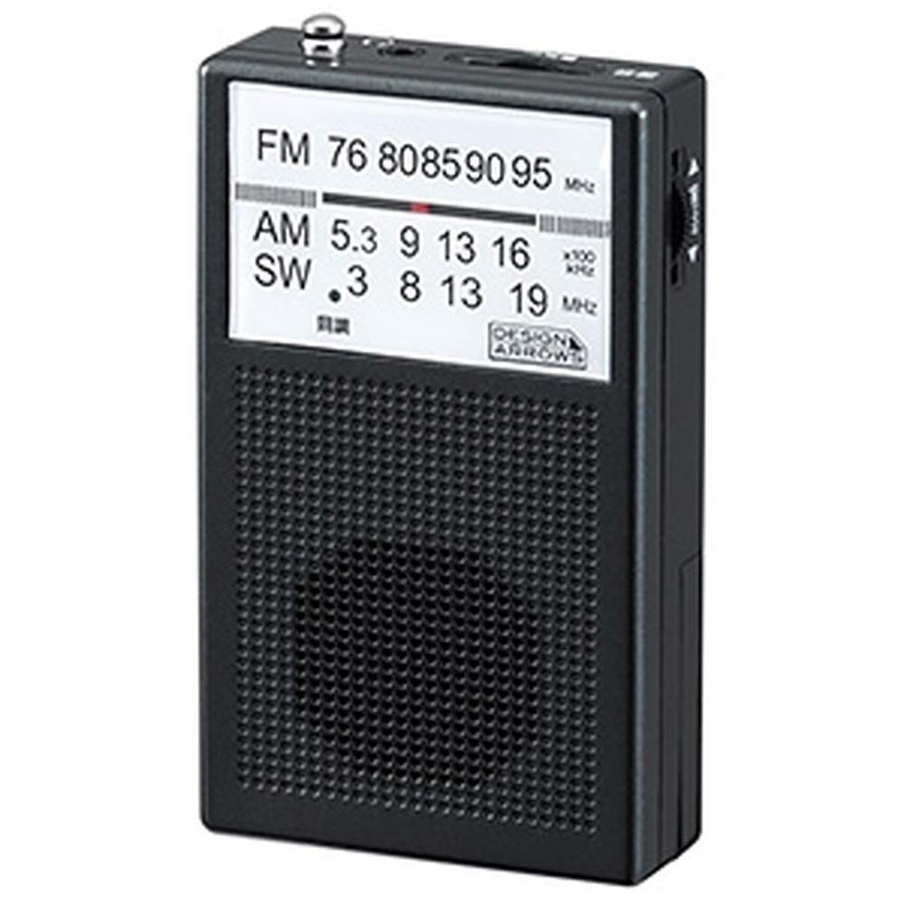 

Радіоприймач Yazawa RD26BK AM/FM/Короткі хвилі, Чорний, чорний