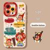 Cartoon Character Silicone Case for Apple iPhone 12 Mini, 13 Pro Max & 16 Plus