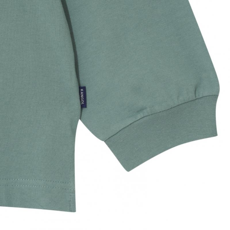 KANGOL Camiseta Verde Resistente de Manga Longa kreclT35330