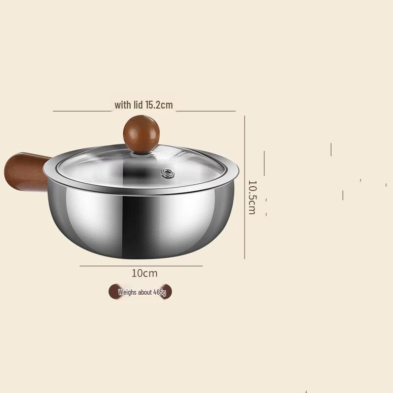 

Wutuo 14cm Single-Handle Baby Food Pot