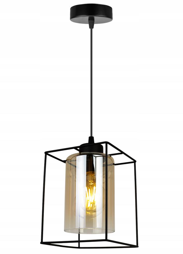 MODERN ELEGANT GLASS HANGING LAMP