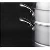 Steamer Pot Stainless Steel with Lid 3-Layer Cookware for Home