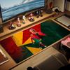 Fußballstar Spitze Einfarbige Mauspads Große Gaming-Tischunterlage Rutschfeste Laptop-Tablet-Große Mauspads XXL-Matten Mini-PC-Spielmatte Mit Versiegelter Kante