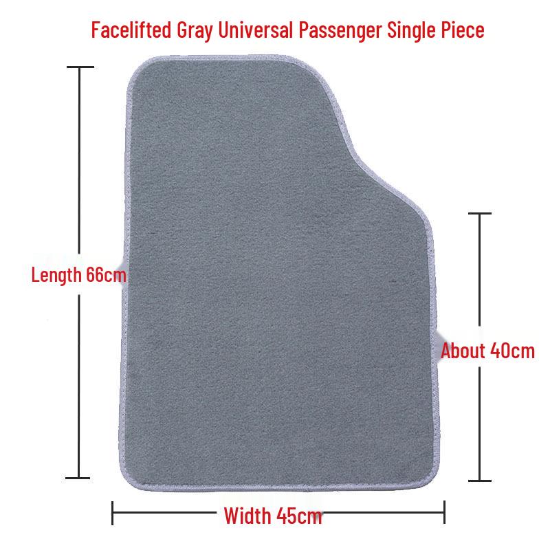 3D Surround Car Floor Mat - Main Driver, Anti-Slip, Suede, Universal Fit