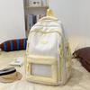 Schoolbag New Schoolbag Female Junior High School Students Large Capacity Simple Backpack College Students High Value Casual Versatile Backpack