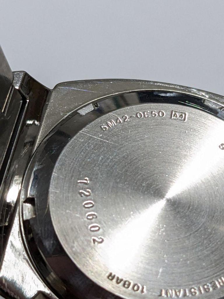[USED] Seiko Sus 5m42 AGS with Replaced Battery.