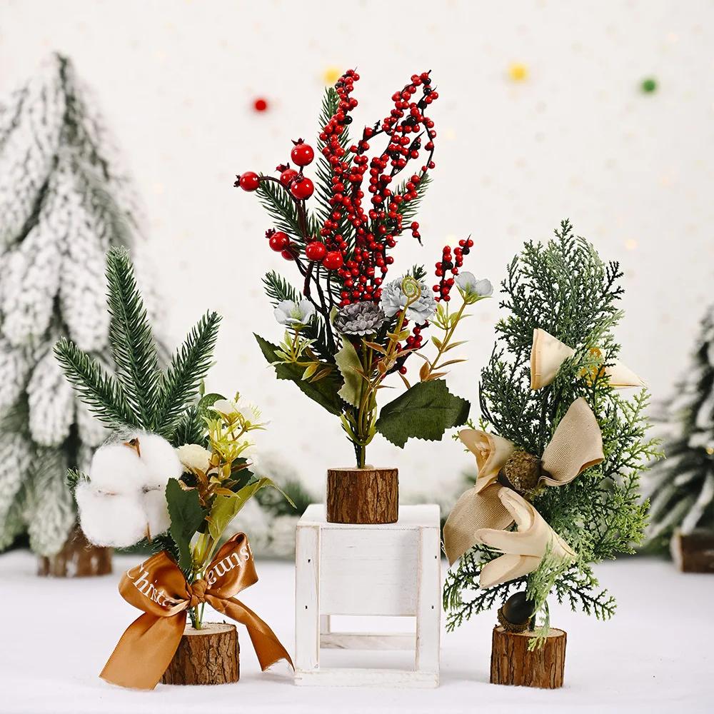Christmas Ornament Mini Christmas Tree Desktop Decorations Christmas Decor