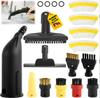 Set composto da panno e spazzola per pulitori a vapore Karcher SC1-SC5.